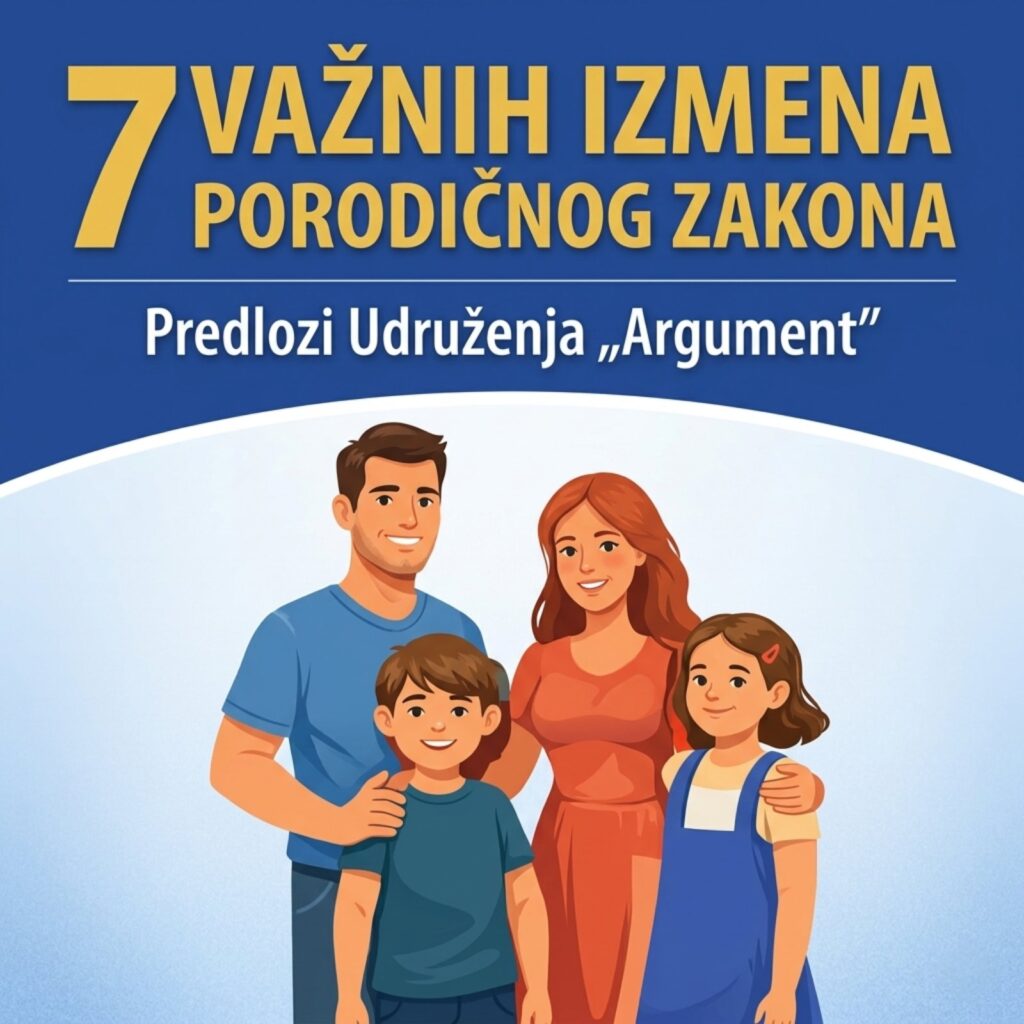 7 vaznih predloga izmena porodicnog zakona